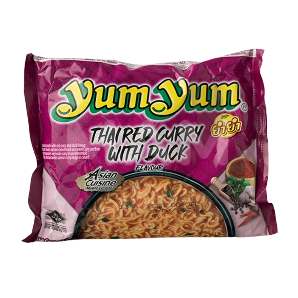 YUM YUM Instant Nudeln Thai Red Curry Pk 60G